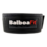 Cinturon Fuerza Recto 4 Pulgadas Balboafit Gimnasio Lumbar