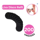 200 Refil Lixa Disco Aparelho Elétrico Lixador Pé