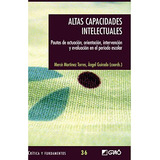 Altas Capacidades Intelectuales. Pautas De Actuación