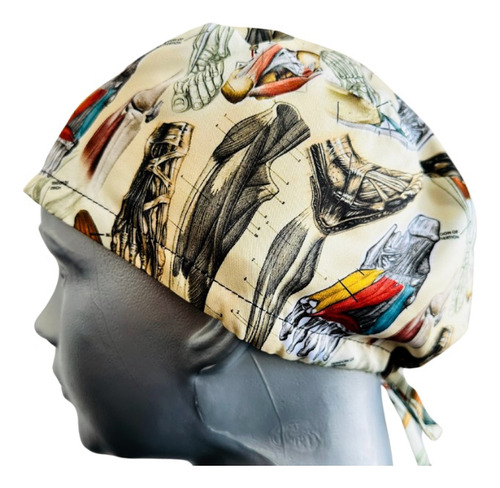 Gorro Quirúrgico Tela Antifluidos Traumatólogo, Unisex