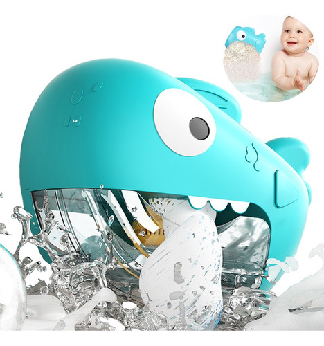 Máquina De Burbujas Juguetes Baño Infantil Dinosaurios
