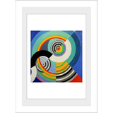 Quadro Decorativo Robert Delaunay Abstrato Ritmo 3 Sala