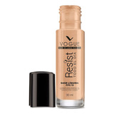 Base Líquida Vogue Resist Fps 15 Bronce X 30 Ml