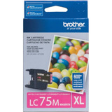 Cartucho Brother Lc75 Lc-75 Lc 75 Xl Magenta Original