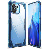 Estuche Funda Forro Ringke Fusion X Xiaomi Mi 11 Color Azul