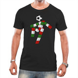 Remera Mundial De Futbol Mundiales Algodon De Hombre