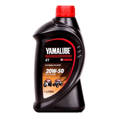 1 Litro Óleo Yamalube 4t Sae 20w50 Mineral