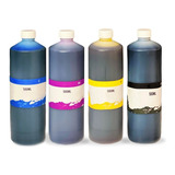 Kit 4 Tintas Inktec Para Hermano Dcp-t510w T300 C101 500ml