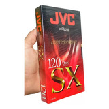 2 Fitas Vhs Jvc Sx  T-120  _ Lacradas