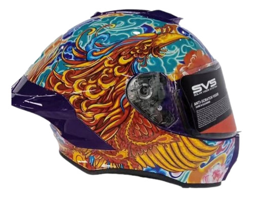 Casco Noss Ns-801 Peacock