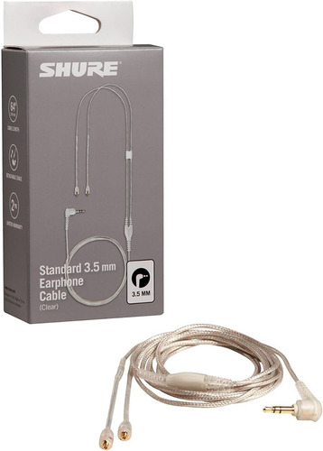 Shure Cable De Audifonos Eac64cl Transparente Rjd Galerias