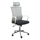 Silla Ejecutiva Oficina Ergonomica Ajustable Blanco