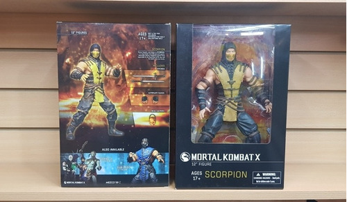 Mortal Kombat Scorpión- Mezcotoys 