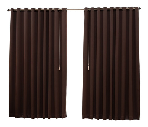 Cortina Blackout Corta Luz Ambiente 4,00x2,30  Metros