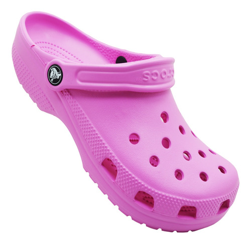 Sandalia Crocs Classic Taffy Pink 10001-6sw Rose Taffy