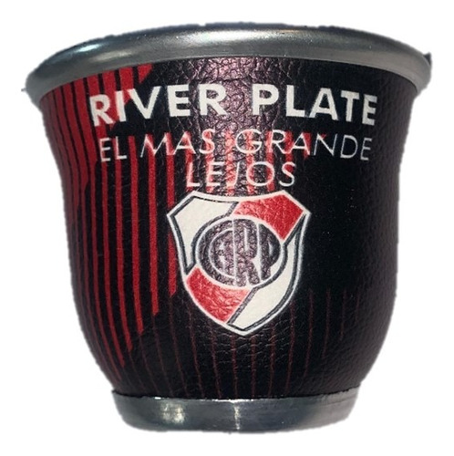 Mate De River Plate 100% Cuero 