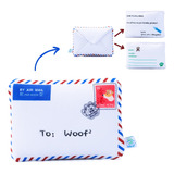 Woof² Hong Kong Airmail - Juguete Chirriante De Felpa Suave