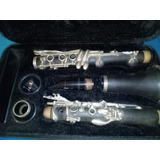 Clarinete En Sib Marca Parquer Color Negro