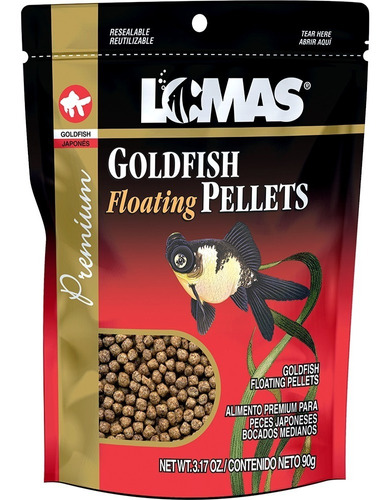 Lomas Japones Pellets 90 Grs. Alimento Peces Pecera Acuario Goldfish