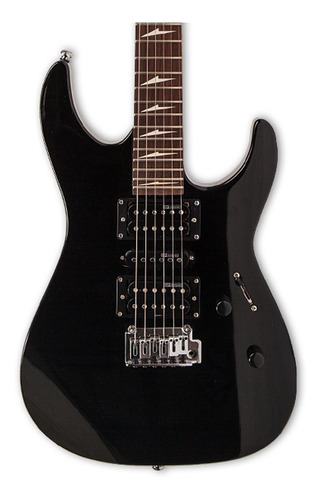 Guitarra Elétrica Ltd Black Diapasão Mt-130 Preta Showroom