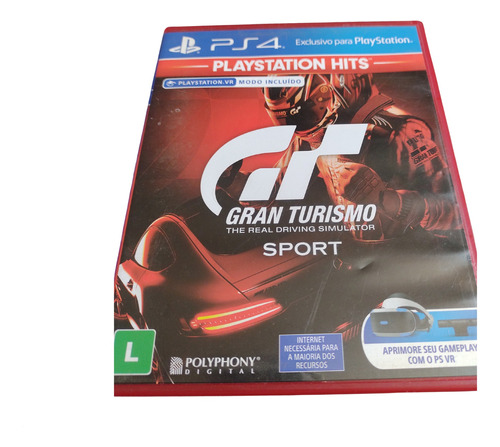 Jogo Gran Turismo Sport Playstation 4