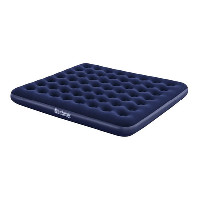 Colchon Inflable Kingsize Bestway 67004 Para Campismo Color Azul | Meses sin interés