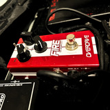 Pedal Overdrive Fire Customshop Guitarra