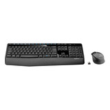 Combo Teclado E Mouse S/ Fio Logitech Mk345 Usb Abnt2 Port