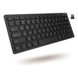 Teclado Inalámbrico Pequeño Macally 2.4g Teclado De Y Cómodo