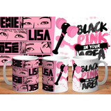 Taza Black Pink, Varios Modelos De Cerámica