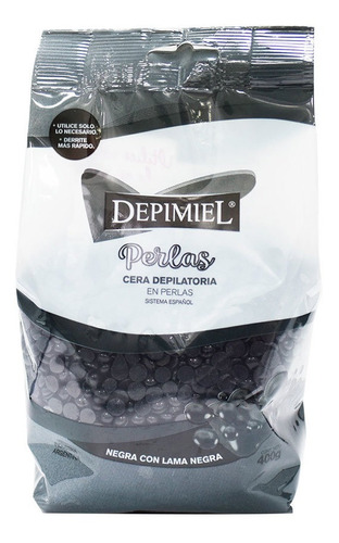 Cera En Perlas Depimiel Negra Bolsa X 400 Gr