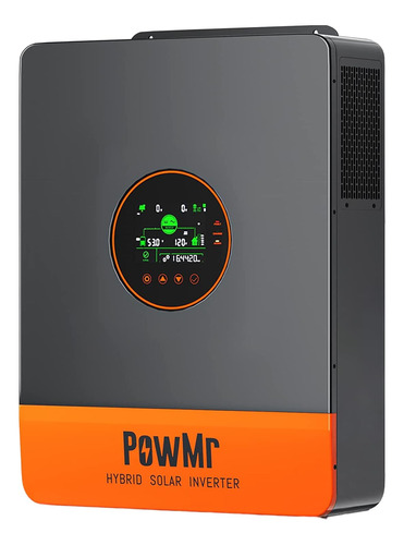 Powmr Inversor Solar Hibrido De 5000 W 48 V Cc A 110 V/120 V