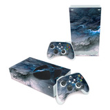 Skin Para Xbox Series S Adesivo Horizontal - Modelo 091