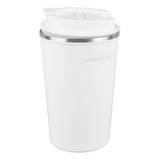 Taza De Café De 380ml  Vaso De Café Blanco Con Aislamiento T