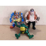 Pequeño Lote Figuras Tortugas Ninja