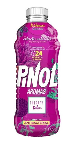 Limpiador Multiusos Pinol Aromas Therapy Relax 1.65 L
