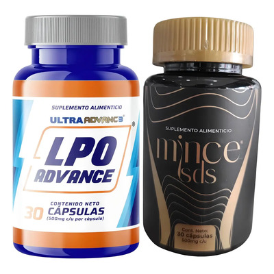 Suplemento Linaza Cápsulas Ultradvance Lipo Advance Sin Sabor