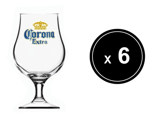 Copa Vidrio Dublin Cerveza Logos 400 Ml X 6 Pettish Online