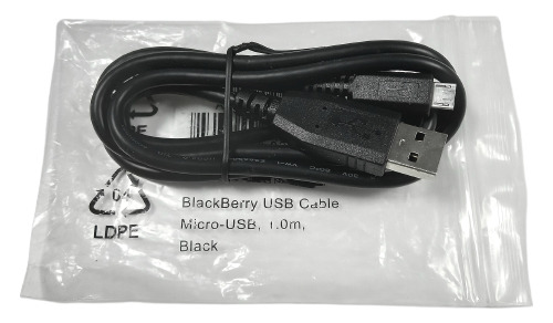 Cable Usb Blackberry Micro Usb 100% Original 1.2 Metros Caba