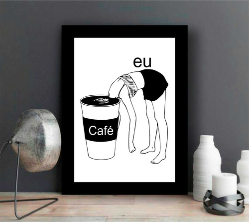 Quadro De Café Moderno ( Exclusivo )