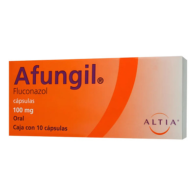 Afungil Cápsulas 100 Mg, 10 Cápsulas | Envío gratis