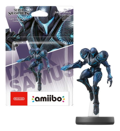 Amiibo Dark Samus Metroid Nintendo Super Smash Bros.