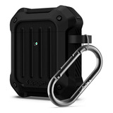 Funda Spigen Tough Armor Para AirPods Negro