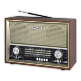 Radio Retro Vintage Philco Madera Vt500 / Tecnocenter Color Marrón