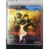 Resident Evil 5 Gold Edition - Ps3 - Original - Fisico