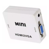 Conversor De Vídeo Hdmi A Vga Con Salida De Audio Auxiliar