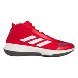 Tenis Bota adidas Bounce Legends Low Rojo Para Hombre