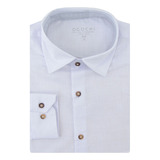 Camisa Masculina Ogochi Ml Concept Slim Branca - 001493122