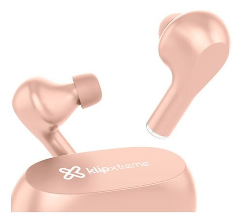 Audifonos Klip Xtreme Zoundbuds 21 Horas Color Rosa Color De La Luz Blanco