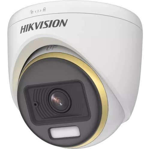 Camara Seguridad Hikvision Colorvu Domo 2mp Con Audio